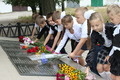 Возложение цветов у Братской могилы на День освобождения Донбасса